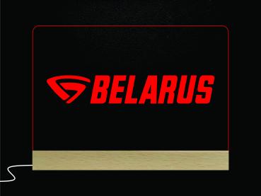 Belarus LED Schild
